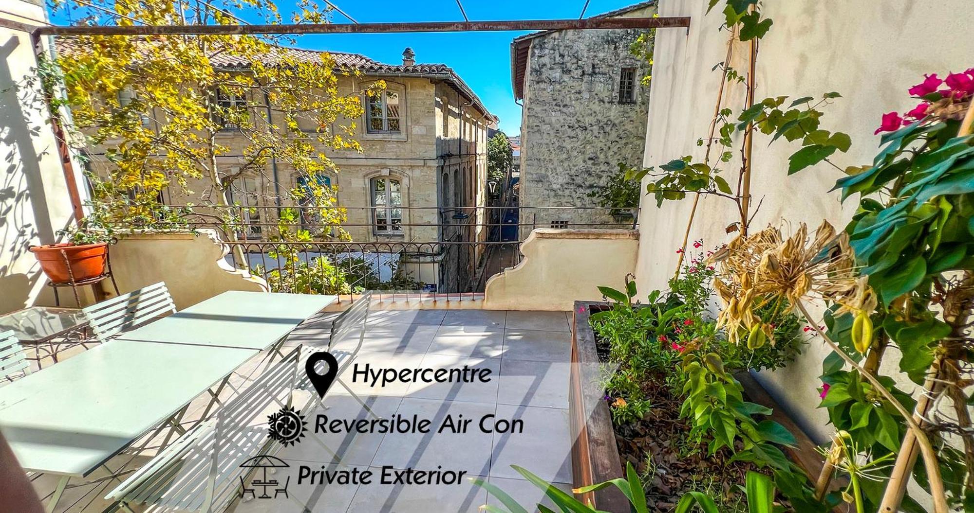 Апартаменти Ac - Private Exterior - Duplex Quartier Des Artistes Авіньйон Екстер'єр фото